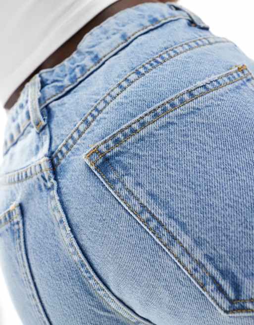 Mango – Mom 2000 – Mellanblå jeans, 3 av 5