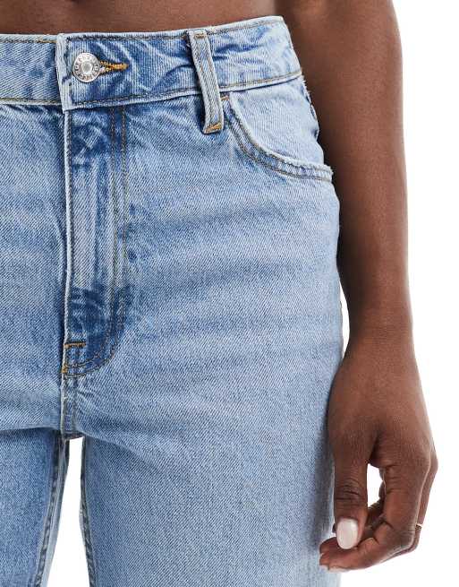 Mango – Mom 2000 – Mellanblå jeans, 5 av 5