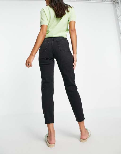 Mango white best sale mom jeans