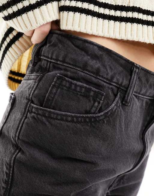Mango - Mom2000 - Sorte jeans, 3 af 5
