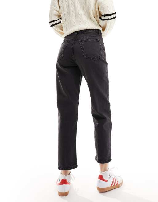 Mango - Mom2000 - Sorte jeans, 4 af 5