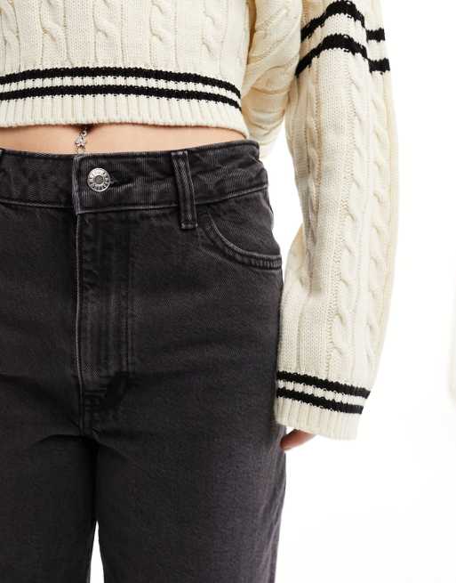 Mango - Mom2000 - Sorte jeans, 5 af 5