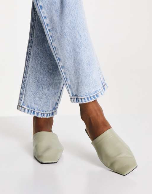 Mango mules shoes hot sale