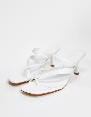 mules blanches mango