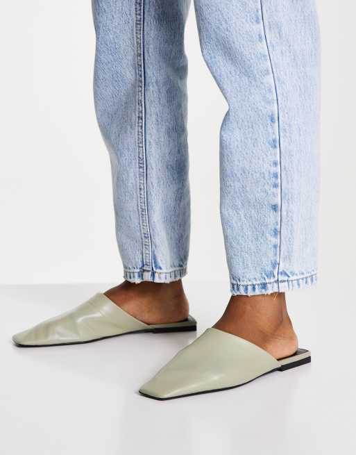 Mango – Mules in Salbeigrün