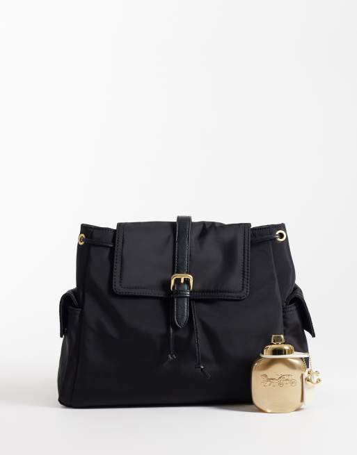 Mango multi compartment backpack in black, 3 of 5