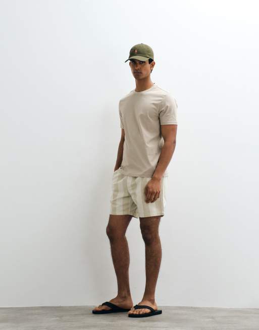 Mango – Naturvit, klassisk t-shirt med smal passform, 4 av 5
