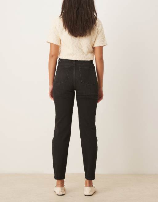 Mango - New Mom - Jean décontracté - Noir , 3 de 5