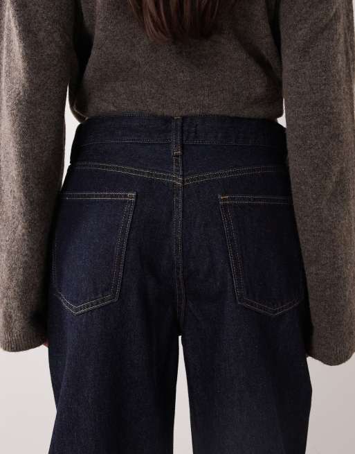 Mango - New York - Jean droit en coton - Indigo, 5 de 5