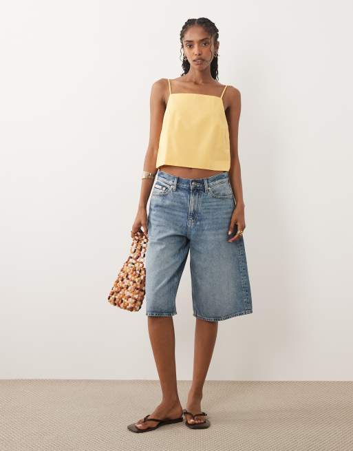 Mango - Newcreta - Caraco d'ensemble - Jaune, 3 de 4