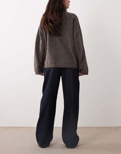 Mango – Newyork – Indigoblå, raka jeans i 100% bomull, 3 av 5