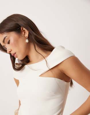 Mango Off The Shoulder Jumpsuit