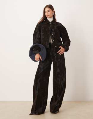 Mango Olimpia Cotton Mix Textured Jacket In Multi