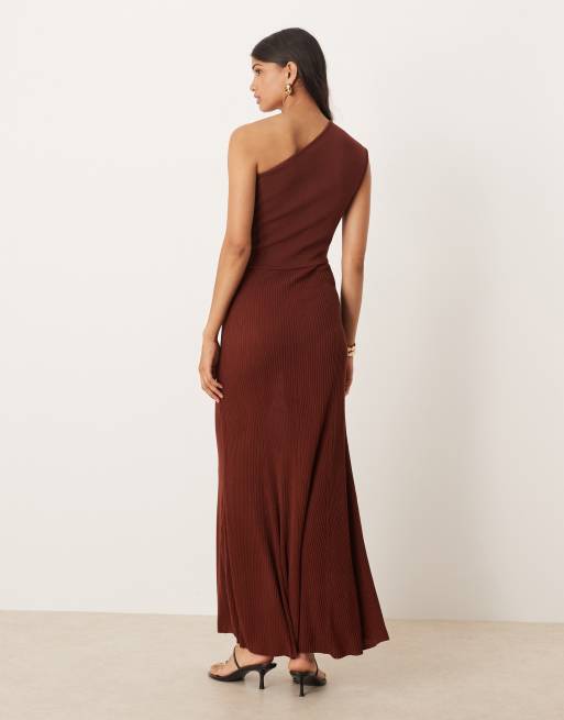 open lace back dress Pre-Fall 2008 Stella McCartney Silk Chiffon One Shoulder Dress  Shrimpton  Couture