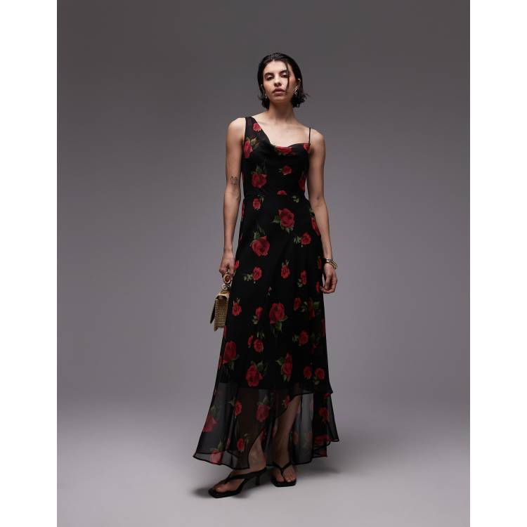 関税・送料込み!【国内発送】DVF Drogo Floral Maxi ワンピース 208345320-1-black?$n_750w$&wid