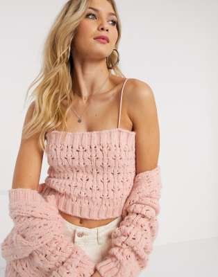 2 piece cardigan and top set