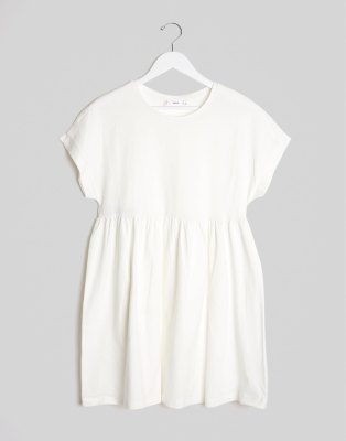 organic white dress