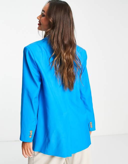 Mango on sale blue blazer