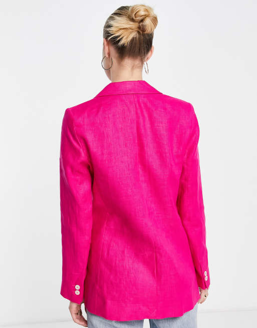 Mango pink outlet jacket