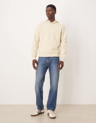 Mango Oversized Hoodie In Neutral