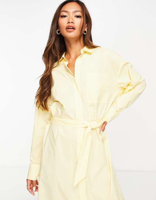 open lace back dress Miami Big Shirt Button Up Dress main image 0
