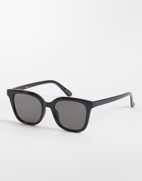 Mango oversized sunglasses in black - view 1