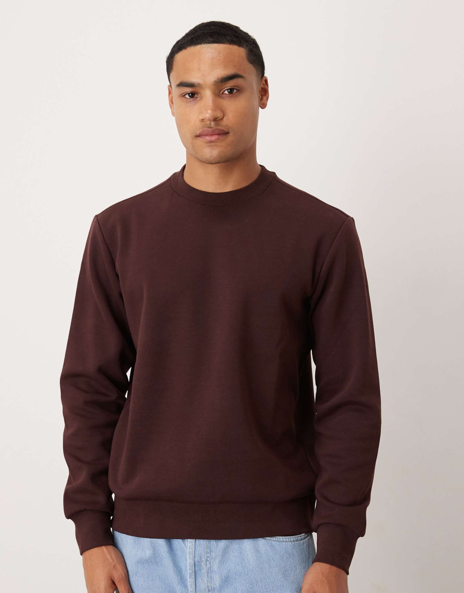 Толстовка Mango oversize бордового цвета