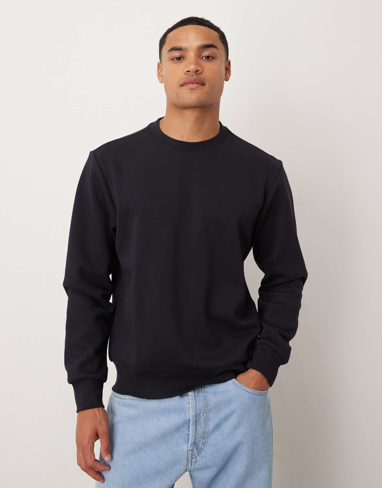 Толстовка Mango oversize темно-синего цвета