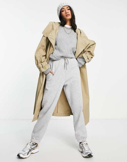 mango oversized trench