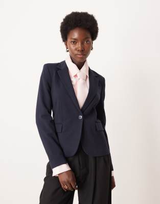 Mango - Paloma - Eleganter Blazer in Marineblau