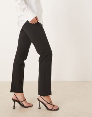 Mango Paloma Slim Tailored Pants In White