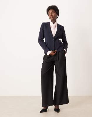 Mango Paloma Tailored Blazer In Blue