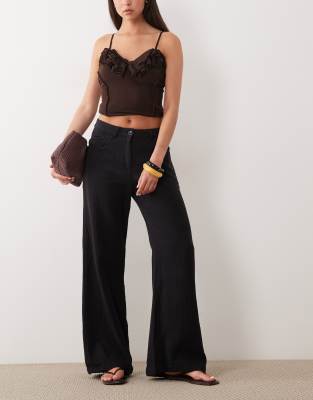 Pals - Pantalon d'ensemble droit - Noir S