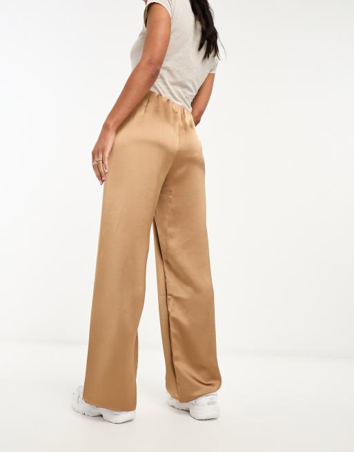 Pantalon marron mango hot sale