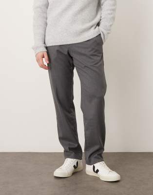 Mango - Pantalon classique élégant - Gris