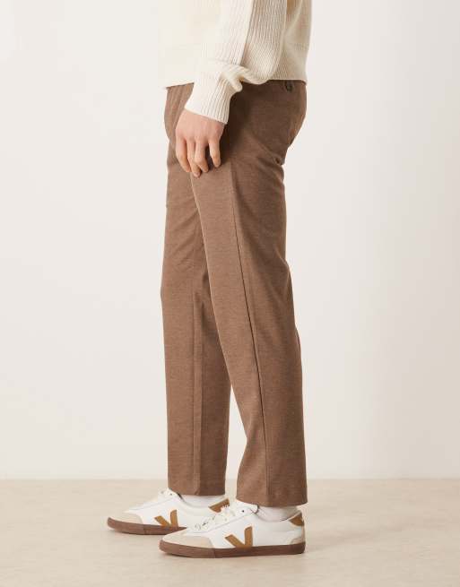 Mango - Pantalon de jogging tissé - Marron, 2 de 5