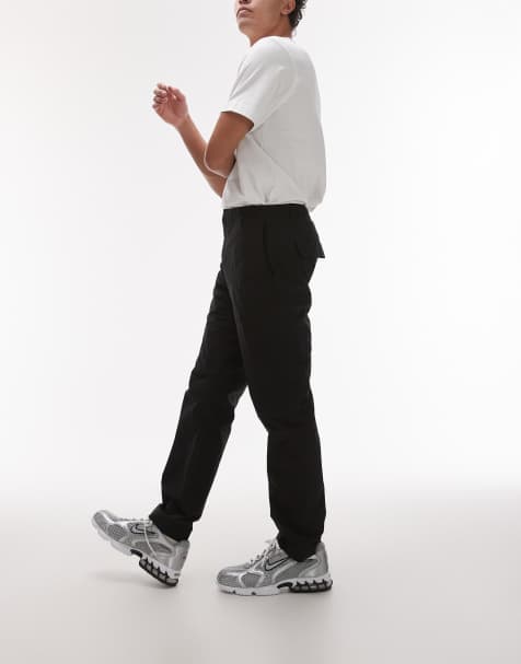 Mango - Pantalon de sport slim respirant - Noir - view 1