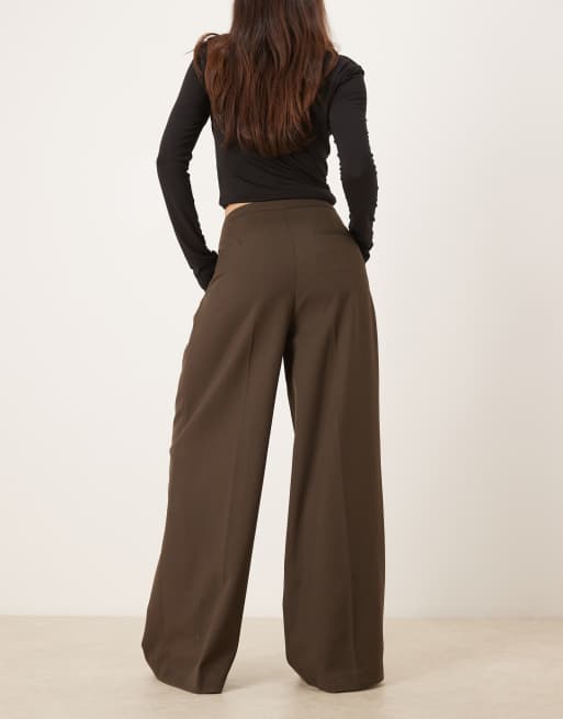 Mango - Pantalon habillé à pinces - Kaki, 3 de 5