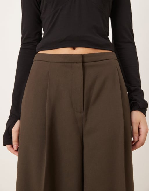Mango - Pantalon habillé à pinces - Kaki, 4 de 5