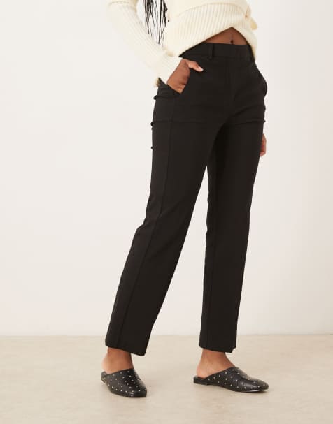 Pantaloni Corti In Lino Da Donna A Vita Alta - Modello Svasato A Gamba Larga, Alla Caviglia, Con Tasche, Colore Kaki, Taglia XXL