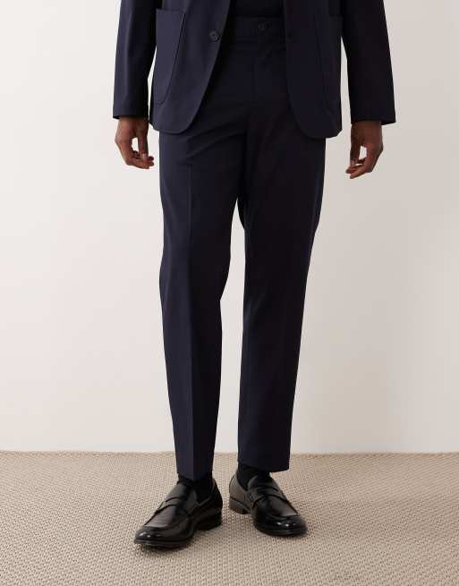 Mango - Parioli - Slim-fit elegante broek in blauw, deel van co-ord set, 2 van 5