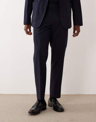 Mango Parioli Slim Fit Tailored Pants In Animal Print