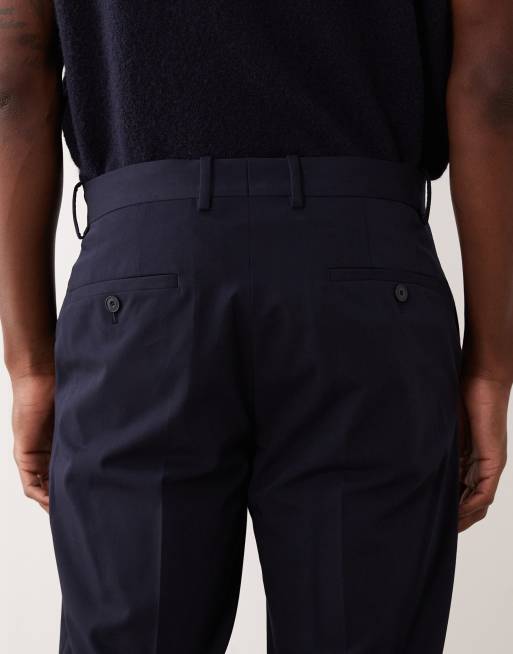 Mango Parioli slim fit tailored trouser co-ord in blue, 4 of 5