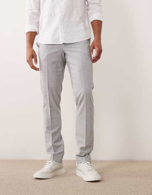 Mango - Paris - Beige habitbukser i super slim fit - Del af sæt, 2 af 5