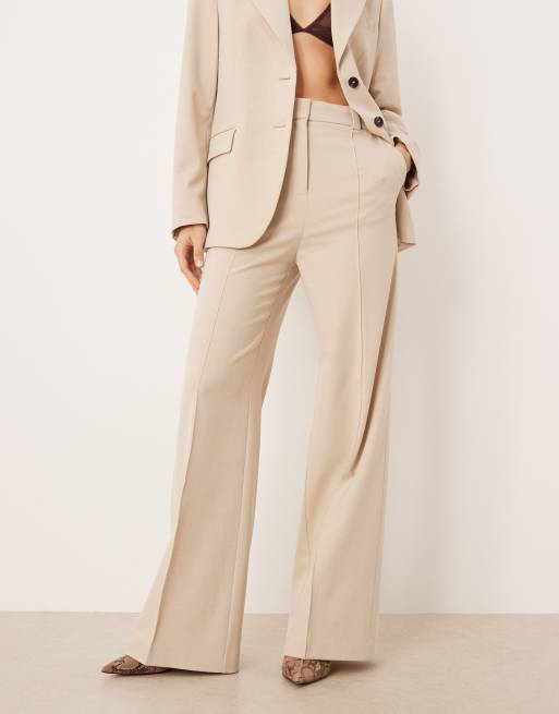 Mango - Paris - Pantalon d'ensemble ajusté - Crème, 2 de 5
