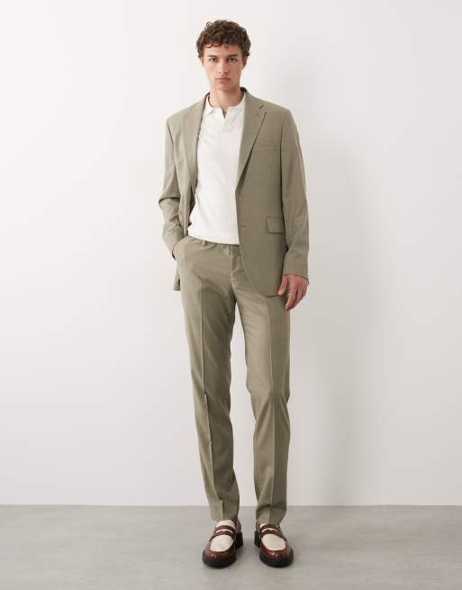 Mango - Paris - Pantaloni super slim color fungo in coordinato