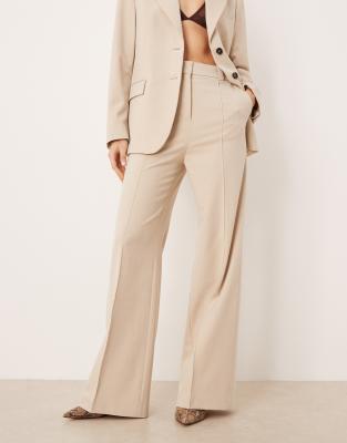 Mango Paris Tailored Pants In Neutral