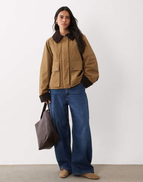 Mango Parka-Jacke in Beige - view 1