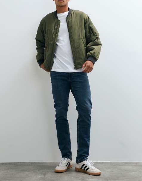 Mango Patrick slim fit jean in dark blue - view 1