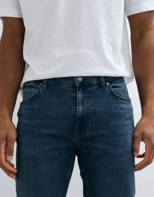 Mango Patrick slim fit jean in dark blue, 4 of 5